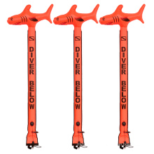 The Latest Version Shark Diving Equipment 6 Ft Surface Marker Buoy Tube